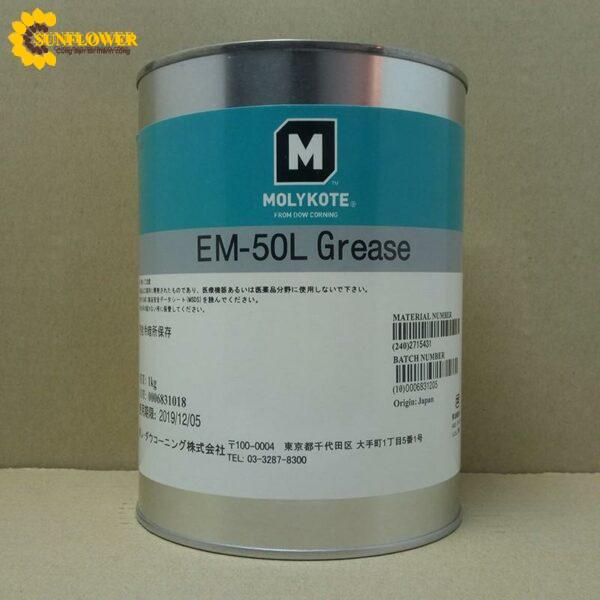 Mỡ bôi trơn bánh răng nhựa MOLYKOTE EM-50L