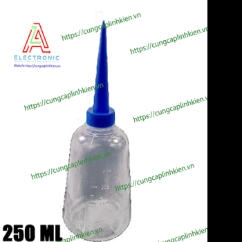 Lọ đựng keo, đựng nước, đựng axetol 250 ml